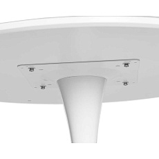 Стол обеденный DOBRIN MIA (белая столешница, белое основание) 219TD-LMZL MIA 3