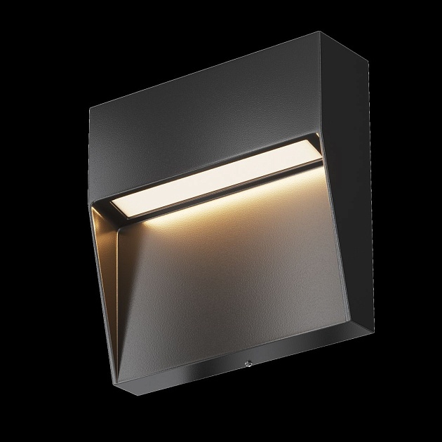 Уличный настенный светодиодный светильник Maytoni Mane O047SL-L3B3K изображение 3 Уличный настенный светодиодный светильник Maytoni Mane O047SL-L3B3K Фото № 3