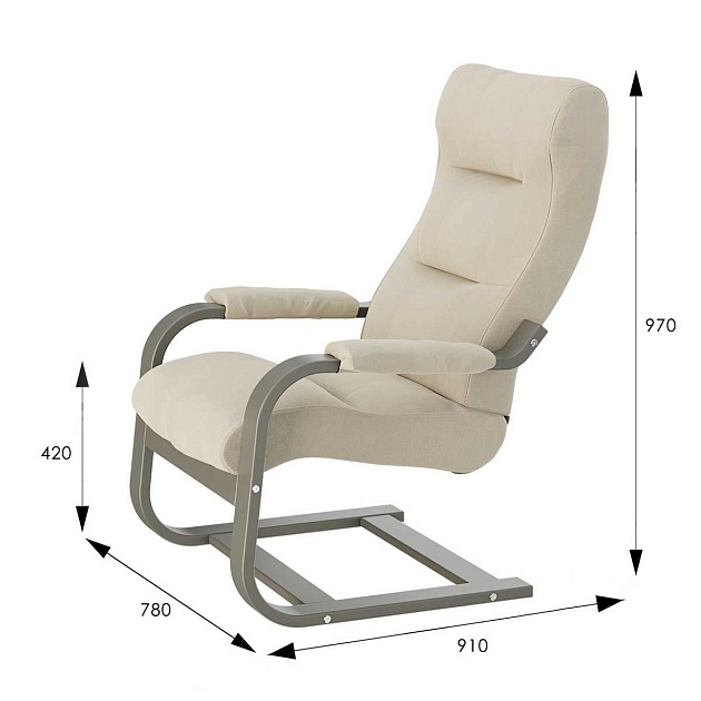 Кресло Мебелик Марго 008449 Фото № 4