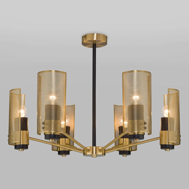 Потолочная люстра Eurosvet Grino 70139/6 латунь Фото № 1