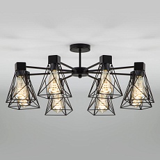 Потолочная люстра Eurosvet 70107/8 черный