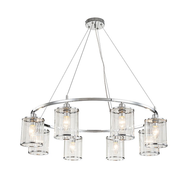 Подвесная люстра Indigo Dante 13022/8P Chrome V000408 Фото № 1