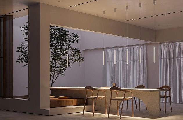 Подвесной светодиодный светильник Maytoni Pro Base MOD159PL-L6GK изображение 2 Подвесной светодиодный светильник Maytoni Pro Base MOD159PL-L6GK Фото № 2