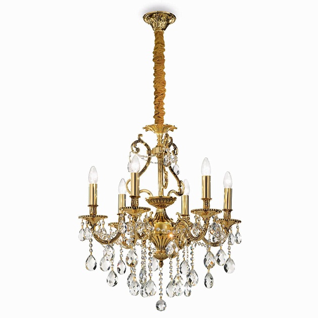 Подвесная люстра Ideal Lux Gioconda SP6 Oro 060507 Фото № 1