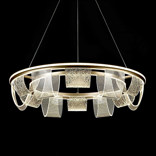 Подвесной cветильник LED4U L7706-800 GD Фото № 2