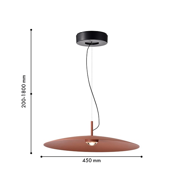 Подвесной светодиодный светильник Favourite Lars 4411-1P Фото № 2