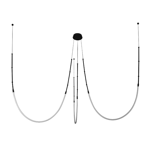 Подвесная люстра Arte Lamp KLIMT A2850SP-38BK Фото № 1