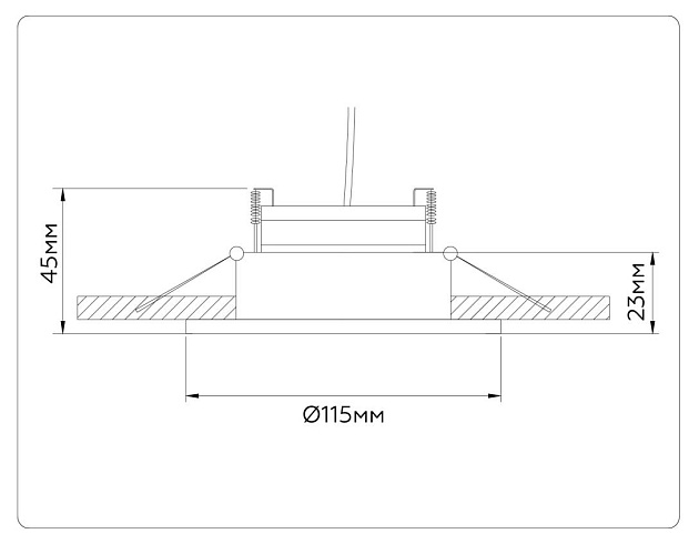 Встраиваемый светильник Ambrella light TECHNO SPOT TN51911 изображение 8 Встраиваемый светильник Ambrella light TECHNO SPOT TN51911 Фото № 8