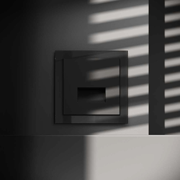 Подсветка светодиодная встраиваемая Voltum S70, (черный матовый) VLS070608 Фото № 2