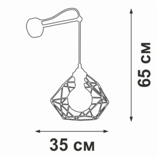 Бра Vitaluce V4258-1/1A Фото № 6