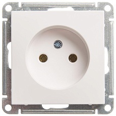 Розетка 2К Systeme Electric W59 16A 250V белая RS16-153-1-86