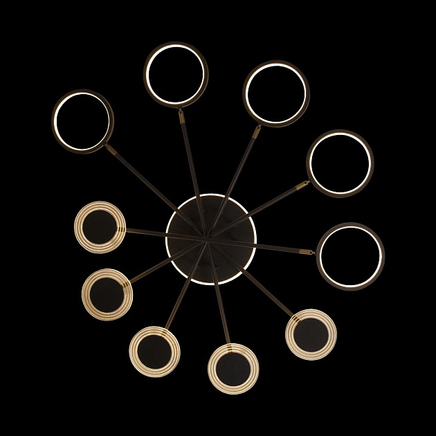 Потолочная светодиодная люстра Loft IT Megan 10164M Black Фото № 2