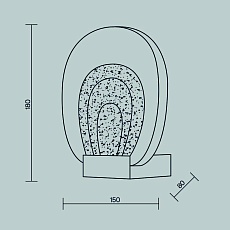 Бра Maytoni Modern Biology MOD367WL-L3BSK 4