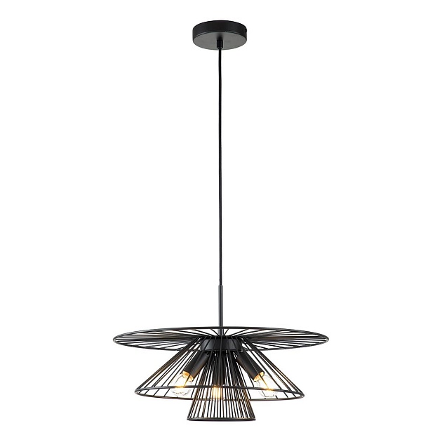 Подвесная люстра Indigo Strato 10016/3P Black V000287 Фото № 1