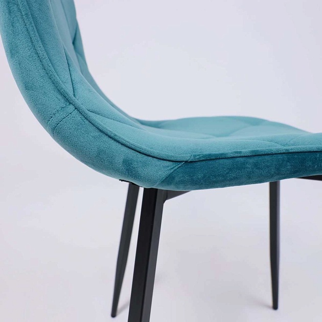 Кухонный стул AksHome Mira морской, велюр 67047 Фото № 6