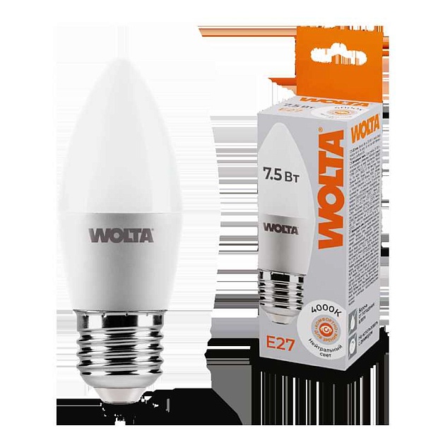 Светодиодная лампа WOLTA 25SC7.5E27 Фото № 1