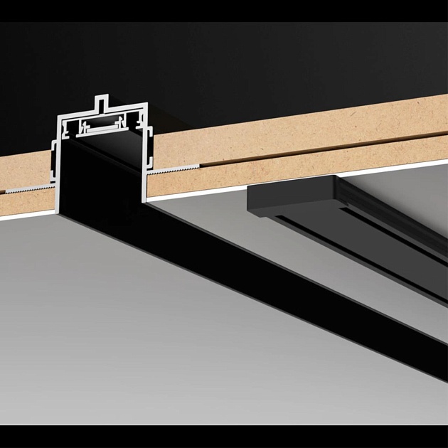 Шинопровод встраиваемый низковольтный Novotech Shino Smal 1 м 135198 Фото № 3