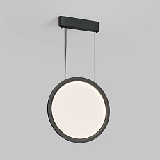 Подвесной вертикальный светодиодный светильник Denkirs Veil DK6604-BK