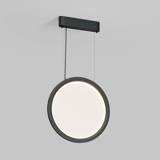 Подвесной вертикальный светодиодный светильник Denkirs Veil DK6604-BK изображение 1 Подвесной вертикальный светодиодный светильник Denkirs Veil DK6604-BK Фото № 1