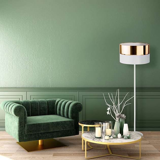 Торшер TK Lighting 5074 Hilton Gold Фото № 2