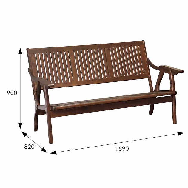 Диван Мебелик Массив 007756 Фото № 3