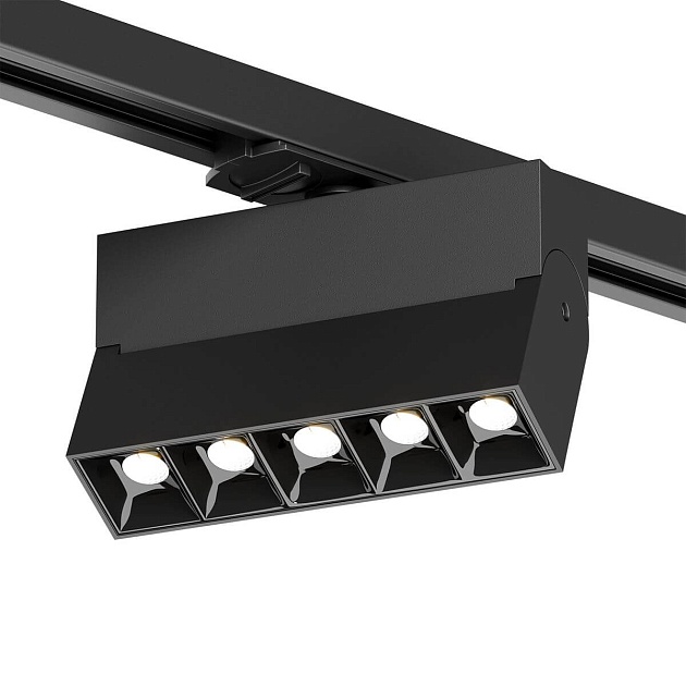 Трековый светодиодный светильник Denkirs Edder DK6446-BK Фото № 1