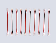 Соединитель гибкий двухсторонний AMBRELLA LIGHT ILLUMINATION COB 12/24V для лент 8/10mm (2 конт.) (10шт. в комплекте) GS7895