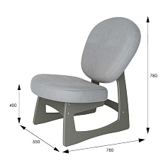 Кресло Мебелик Смарт G Силуэт 008464 3