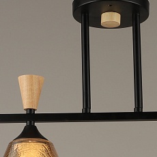 Спот Reluce 04864-0.3-04 BK+WOOD 1