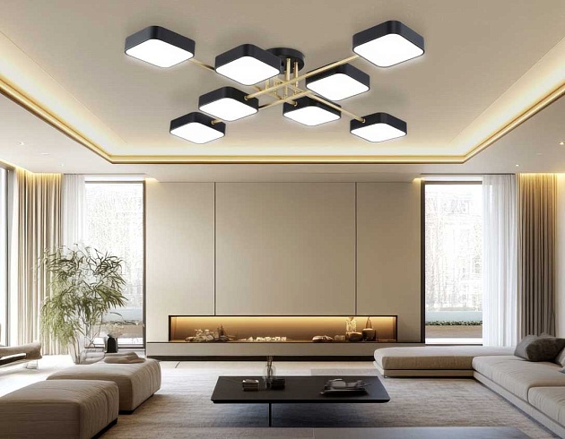 Люстра на штанге Ambrella light COMFORT FL516348 Фото № 9