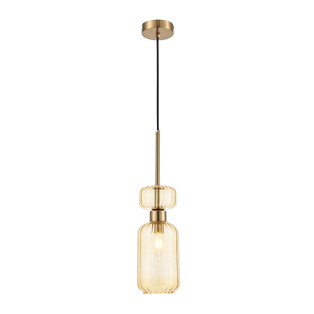 Подвесной светильник Escada Gloss 1141/1S Amber Фото № 5