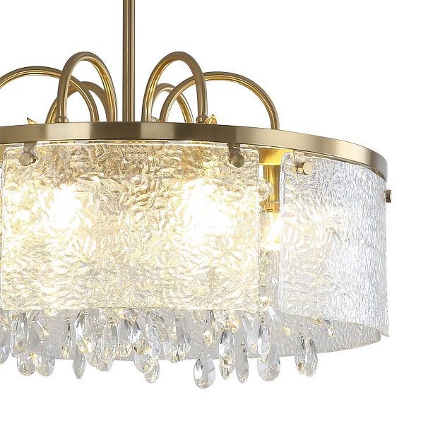 Подвесная люстра Indigo Prosecco 12033/6P Brass V000377 Фото № 3