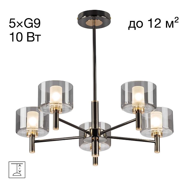 Люстра на штанге Citilux ELAN CL241151 изображение 1 Люстра на штанге Citilux ELAN CL241151 Фото № 1