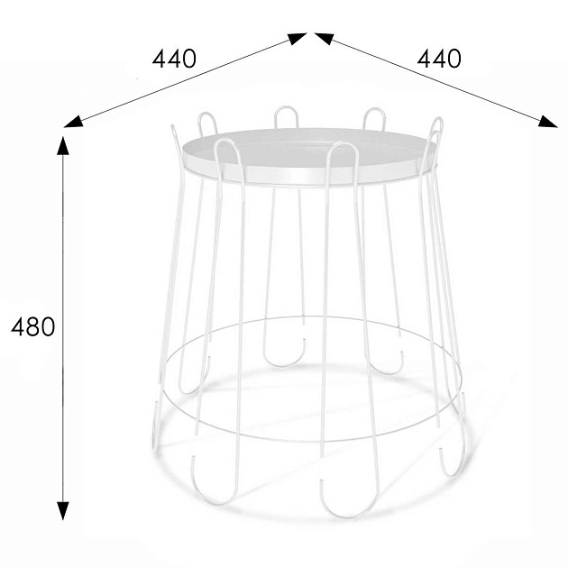 Кофейный стол Мебелик SHT-CT6 008053 изображение 3 Кофейный стол Мебелик SHT-CT6 008053 Фото № 3