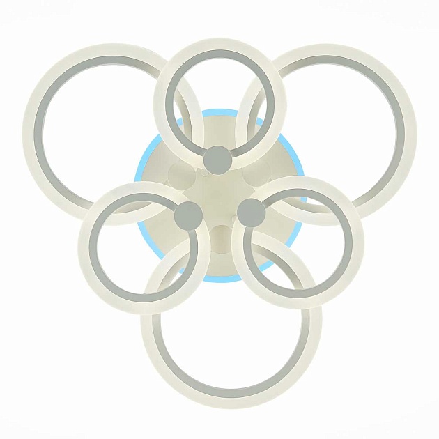 Потолочная светодиодная люстра Evoluce Cerina SLE500652-06RGB изображение 7 Потолочная светодиодная люстра Evoluce Cerina SLE500652-06RGB Фото № 7