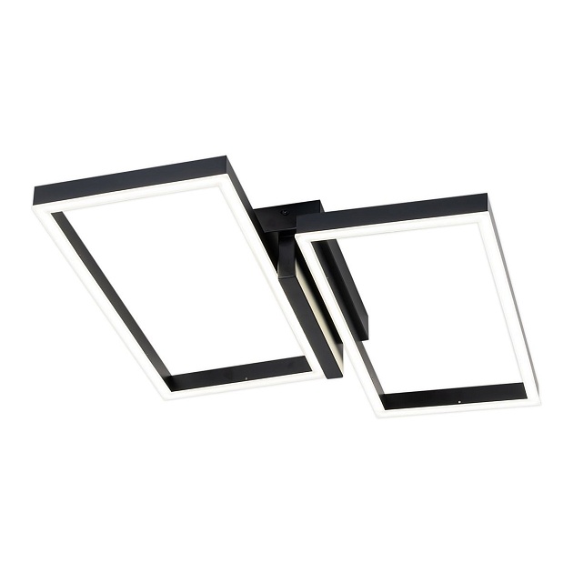 Потолочный светодиодный светильник Escada Scales 10209/2LED Black изображение 1 Потолочный светодиодный светильник Escada Scales 10209/2LED Black Фото № 1