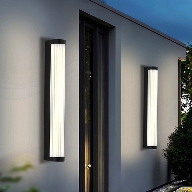 Уличный настенный светодиодный светильник Favourite Kolonne 4639-1W изображение 4 Уличный настенный светодиодный светильник Favourite Kolonne 4639-1W Фото № 4