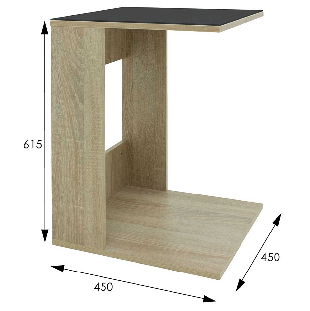 Приставной стол Мебелик BeautyStyle 3 007625 Фото № 3