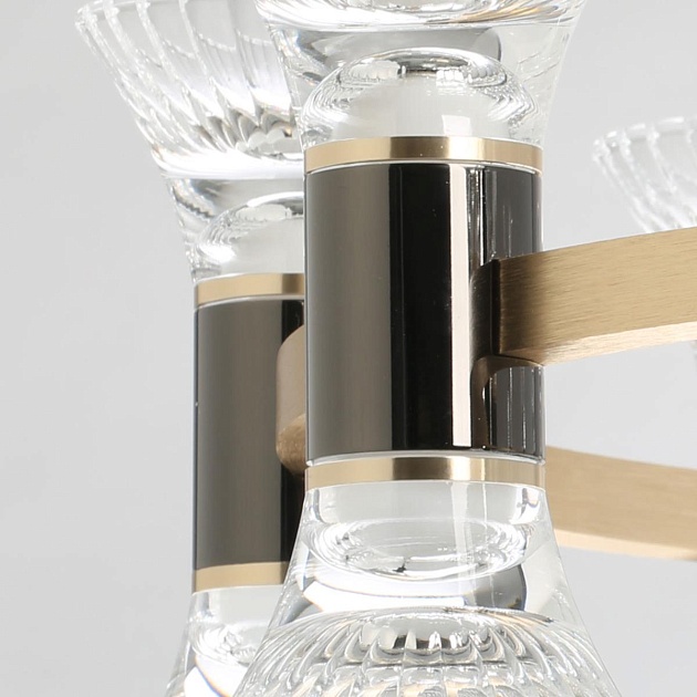 Подвесная светодиодная люстра De Markt Вальтер 551012709 Фото № 2