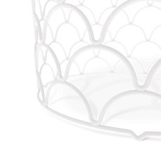 Кофейный стол Sheffilton SHT-CT24 белый муар 3950027102 4