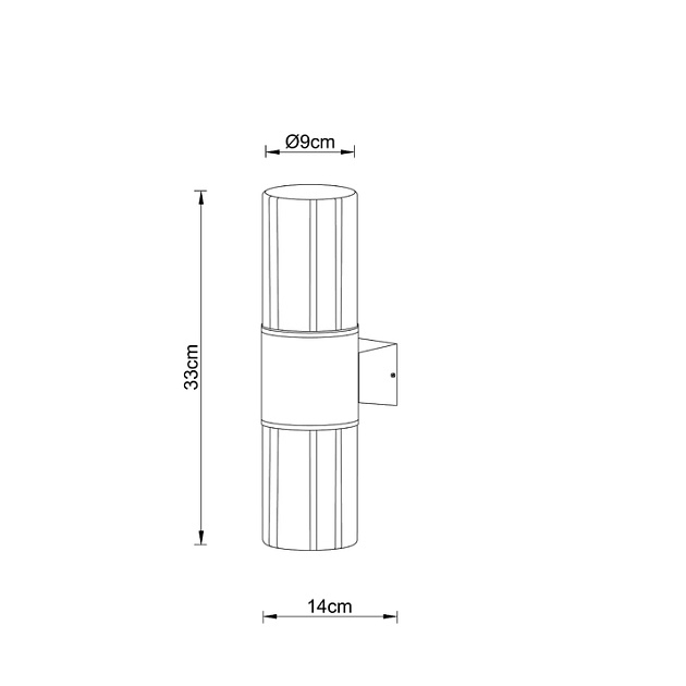 Уличный настенный светильник Arte Lamp Seginus A6515AL-2BK изображение 2 Уличный настенный светильник Arte Lamp Seginus A6515AL-2BK Фото № 2
