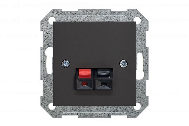 Аудиорозетка Liregus Retro черный матовый 29-240 Фото № 3