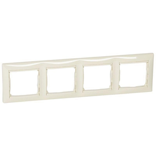 Рамка 4-постовая Legrand Valena слоновая кость 695634 изображение 1 Рамка 4-постовая Legrand Valena слоновая кость 695634 Фото № 1