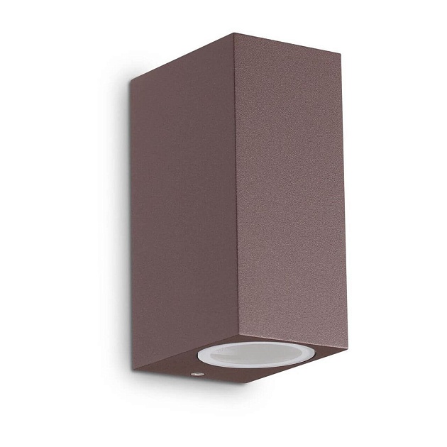 Уличный настенный светильник Ideal Lux Up AP2 Coffee 213354 Фото № 1