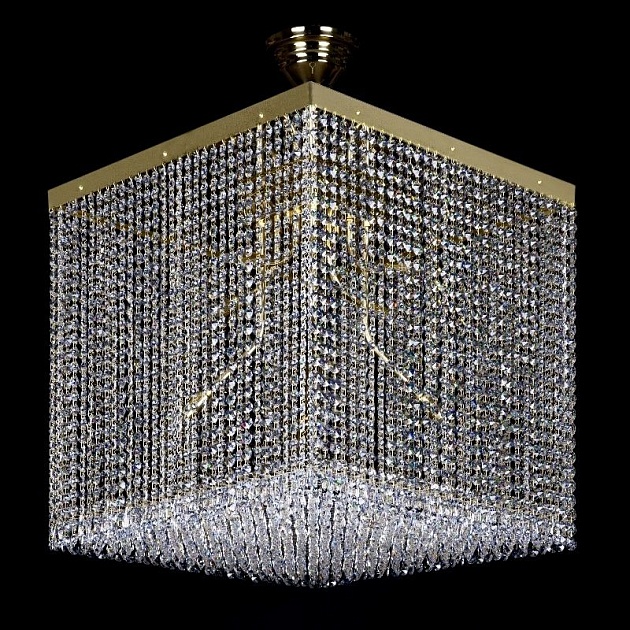 Потолочный светильник Artglass Leandra 500X500 CE Фото № 1