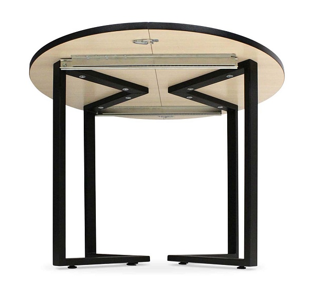 Кухонный стол Sheffilton SHT-T41/100-140 браун cтоун/черный 4153492502 изображение 2 Кухонный стол Sheffilton SHT-T41/100-140 браун cтоун/черный 4153492502 Фото № 2