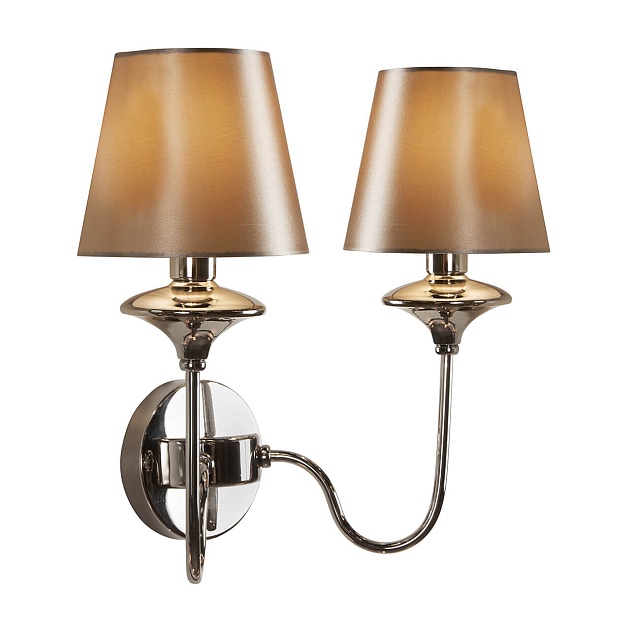 Бра iLamp Rolling W2406-2 Nickel изображение 2 Бра iLamp Rolling W2406-2 Nickel Фото № 2