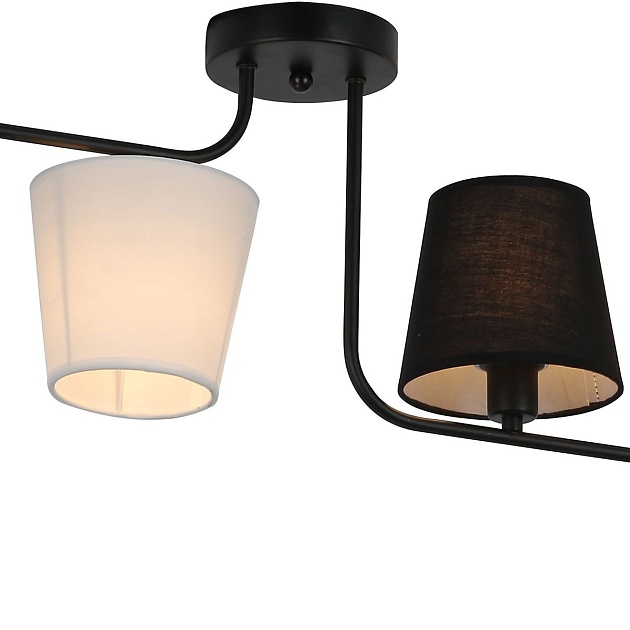 Потолочная люстра Illumico IL8134-4COU-79 BK изображение 2 Потолочная люстра Illumico IL8134-4COU-79 BK Фото № 2