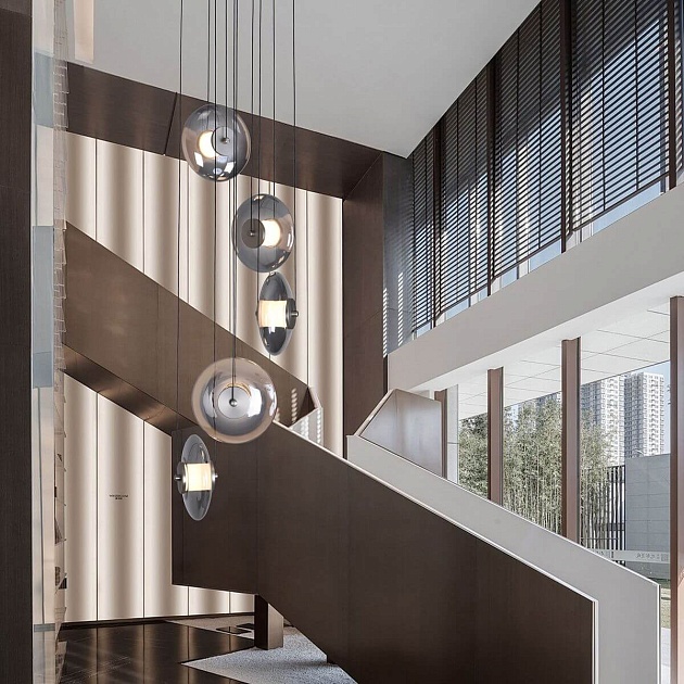 Подвесная светодиодная люстра Favourite Rulle 4373-5P Фото № 5