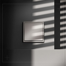 Проходной переключатель встраиваемый Voltum S70 одноклавишный 10А, (кашемир) VLS010303 3